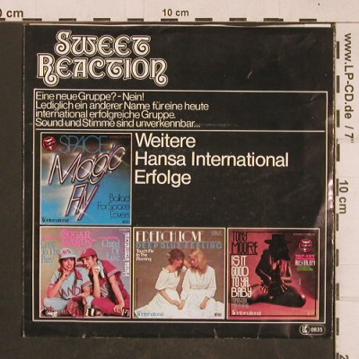 Sweet Reaction: Daddy / It's long ago, Hansa (11 371 AT), D, 1977 Typ: 7" Best.-Nr.: T4668 Preis: 2,50 Euro