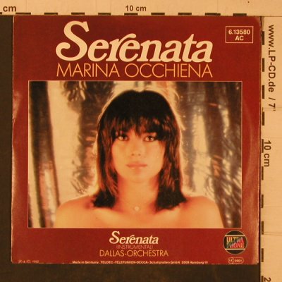 Occhiena,Marina: Serenata, Ultraphone(6.13580 AC), D, 1982 - 7inch - T4695 - 2,50 Euro