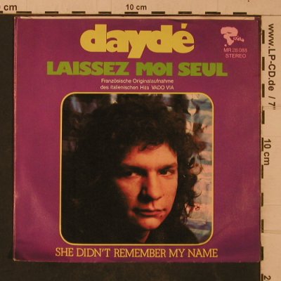 Dayde: She didn't remember my name, Rivera(MR 28 088), D, 1973 - 7inch - T4704 - 2,50 Euro