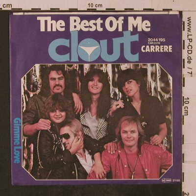 Clout: The Best of me, Carrere (2044 195), D, 1980 Typ: 7" Best.-Nr.: T4725 Preis: 2,50 Euro