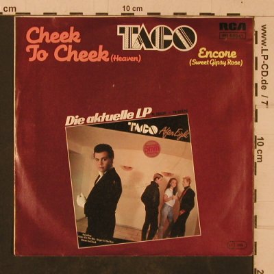 Taco: Cheek to Cheek, RCA (PB 69041), D, 1982 Typ: 7" Best.-Nr.: T4747 Preis: 2,50 Euro