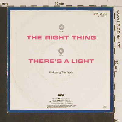 Simply Red: The Right Thing, WEA(248461-7), D, 1987 - 7inch - T487 - 2,00 Euro