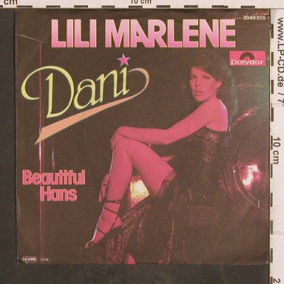 Dani: Lili Marlene, Polydor (2040 205), D, 1978 Typ: 7" Best.-Nr.: T4886 Preis: 2,50 Euro