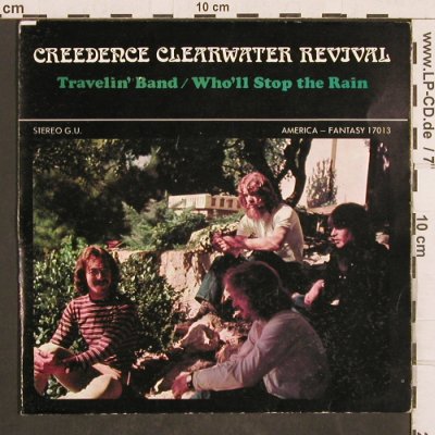 CCR: Travelin' Band/Who'll Stop The Rain, America (17013), F,m-/vg+ Typ: 7" Best.-Nr.: T4957 Preis: 4,00 Euro