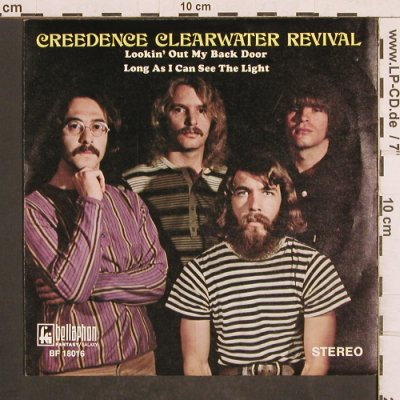 CCR: Lookin' Out My Back Door, Bellaphon (BF 18016), D Typ: 7" Best.-Nr.: T4958 Preis: 5,00 Euro