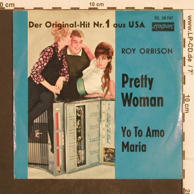 Orbison,Roy: Pretty Woman, vg+/m-, London(DL 20 767), D,  - 7inch - T4973 - 3,00 Euro
