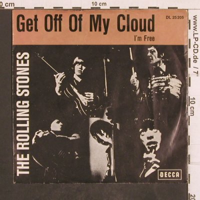 Rolling Stones: Get out of my Cloud, vg+/m-, Decca(DL 25 205), D,  - 7inch - T4987 - 14,00 Euro