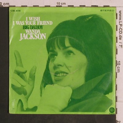 Jackson,Wanda: I Wish I Was Your Friend, Capitol (C 006-80 319), D,m-/vg+ Typ: 7" Best.-Nr.: T5013 Preis: 2,50 Euro