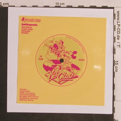 V.A.Hit Club - Micky Maus: one sided , 33rpm, Disney, D, 1987 Typ: Flexi Best.-Nr.: T5075 Preis: 2,50 Euro