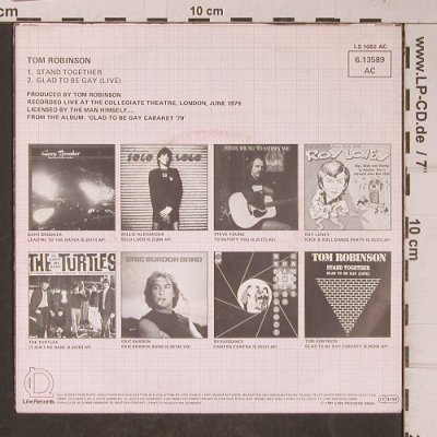Robinson,Tom: Stand Together, Line(), D, 1982 - 7inch - T5189 - 2,50 Euro