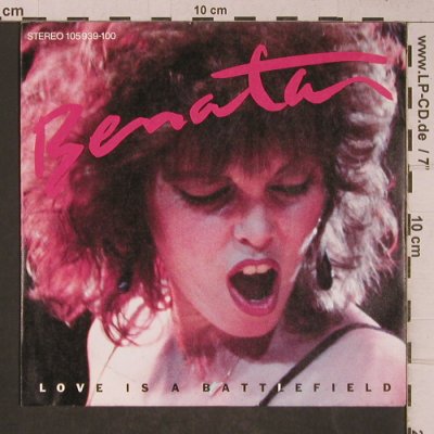 Benatar,Pat: Love Is A Battlefield/Hell Is For C, Chrysalis(105 939-100), D, 1983 - 7inch - T5229 - 3,00 Euro