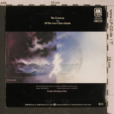 De Burgh,Chris: The Getaway/All The Love I Have Ins, AM (AMS 9231), D, 1982 Typ: 7" Best.-Nr.: T5233 Preis: 2,50 Euro