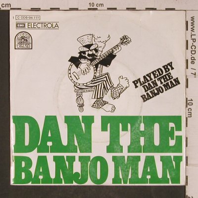 Dan the Banjo Man: played by Dan the .., m-/vg+, Rare Earth (C 006-94 777), D, 1973 Typ: 7" Best.-Nr.: T5235 Preis: 2,00 Euro