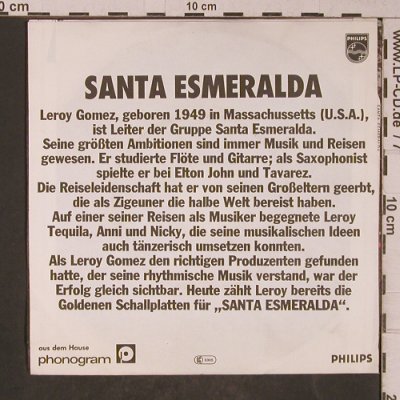 Santa Esmeralda: Don't Let Me Be Misunderstood, Philips(6042 325), D, 1977 - 7inch - T5249 - 3,00 Euro