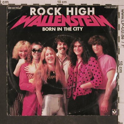 Wallenstein: Rock High / Born in the City, EMI, co(006-45 965), D,m-/vg+, 1980 - 7inch - T5288 - 3,00 Euro