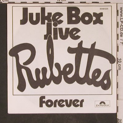 Rubettes: Juke Box Jive / Forever, Polydor(2058 535), D, 1974 - 7inch - T5307 - 3,00 Euro