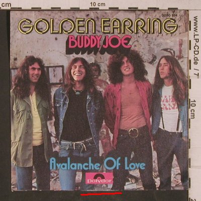 Golden Earring: Buddy Joe, m-/vg+, Polydor(2050 184), D, 1972 - 7inch - T5316 - 3,00 Euro