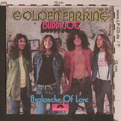 Golden Earring: Buddy Joe, m-/vg+, Polydor(2050 184), D, 1972 - 7inch - T5316 - 3,00 Euro