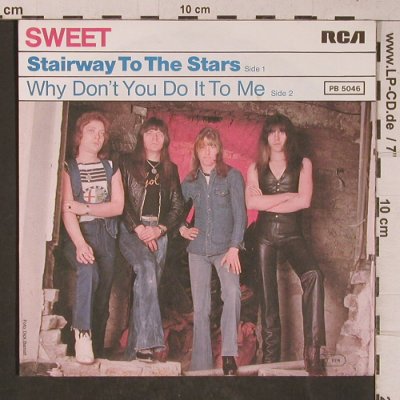 Sweet: Stairway To The Stars, RCA(PB 5046), D, 1977 - 7inch - T5327 - 4,00 Euro