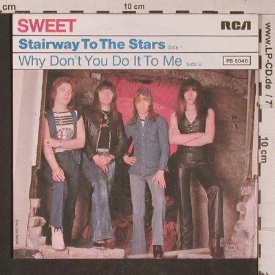 Sweet: Stairway To The Stars, RCA (PB 5046), D, 1977 Typ: 7" Best.-Nr.: T5327 Preis: 4,00 Euro