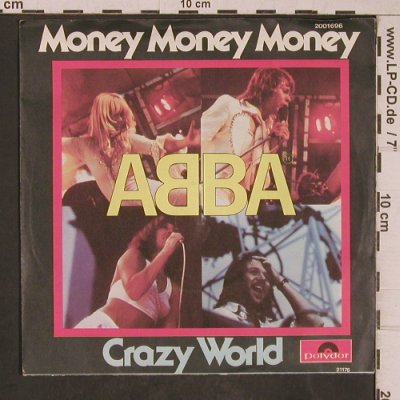 Abba: Money Money Money / Crazy World, Polydor(2001 696), D, 1976 - 7inch - T5358 - 4,00 Euro