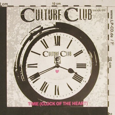 Culture Club: Time / White Boys Can't Control It, Virgin (104 936-100), D, 1982 Typ: 7" Best.-Nr.: T542 Preis: 2,00 Euro