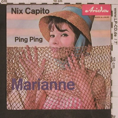Ping Ping: Nix Capito / Marianne, m-/vg+, stol, Ariola(45 079 A), D,  - 7inch - T5447 - 2,50 Euro