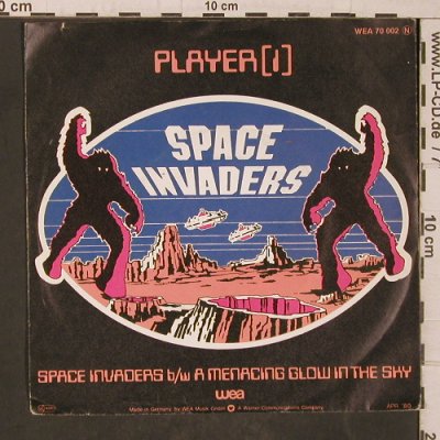 Player[1]: Space Invaders (ATARI), WEA(70 002), D, 1980 - 7inch - T5515 - 4,00 Euro