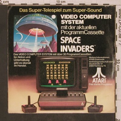 Player[1]: Space Invaders (ATARI), WEA (70 002), D, 1980 Typ: 7" Best.-Nr.: T5515 Preis: 4,00 Euro