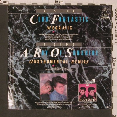 Wham: Club Fantastic - Megamix, m-/vg+, Club Fantastic, Megamix (EPCA 3586), NL, 1983 Typ: 7" Best.-Nr.: T5526 Preis: 3,00 Euro