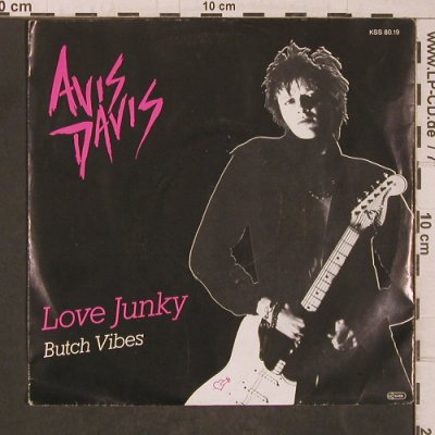 Avis Davis: Love Junky / Butch Vibes, m-/vg+, IC(KSS 80.19), D, 1983 - 7inch - T5527 - 5,00 Euro