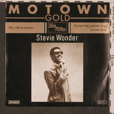 Wonder,Stevie: My Cherie Amour/Yester-me,yester-yo, Tamla-Motown Gold(ZB 69235), D, Ri,  - 7inch - T5536 - 3,00 Euro