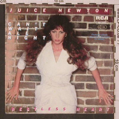 Newton,Juice: Can't Wait All Night, Capitolrca(PB 3863), D, 1984 - 7inch - T5543 - 2,50 Euro