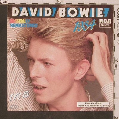 Bowie,David: 1984 / TVC 15, RCA(PB 3769), D, Ri,rem.,  - 7inch - T5551 - 17,50 Euro