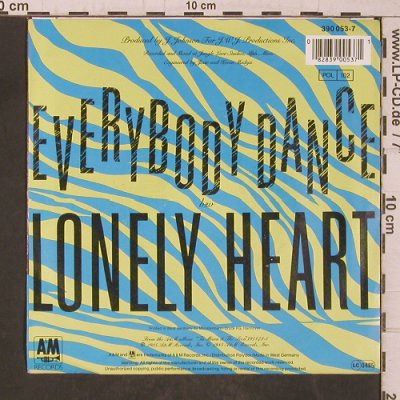 Ta Mara & the Seen: Everybody Dance/Lonely Heart, AM (390 053-7), D, 1987 Typ: 7" Best.-Nr.: T5559 Preis: 4,00 Euro
