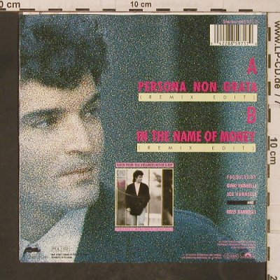 Vannelli, Gino: Persona Non Grata / In the Name of, Polydor (885 971-7), D, 1987 Typ: 7" Best.-Nr.: T5565 Preis: 3,00 Euro