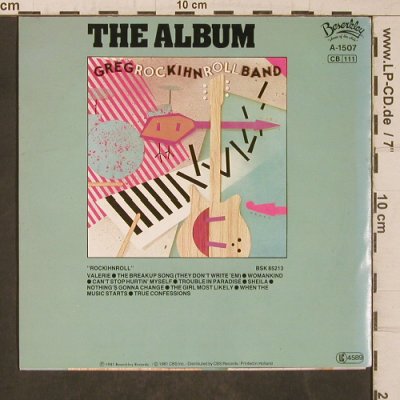 Kihn Band,Greg: The Breakup Song / When The Music S, Berserkley (A-1507), NL, 1981 Typ: 7" Best.-Nr.: T5611 Preis: 3,00 Euro