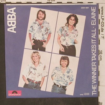 Abba: The Winner Takes It All, Polydor(2001 981), D, 1980 - 7inch - T5666 - 3,00 Euro