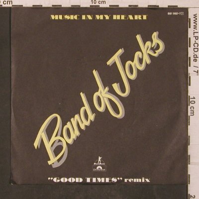 Band of Jocks: Music in my Heart, Polydor(881 992-7), D, 1985 - 7inch - T5679 - 3,00 Euro