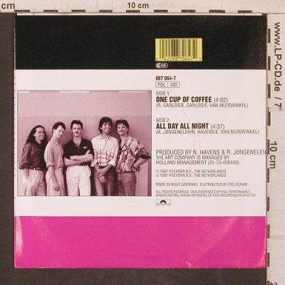 Art Company: One Cup of  Coffee, Polydor(887 064-7), D, 1987 - 7inch - T5699 - 3,00 Euro