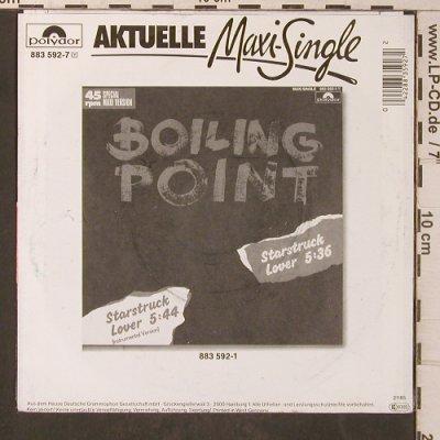 Boiling Point: Starstruck Lover *2 / instr., Polydor(883 592-7), D, 1985 - 7inch - T5708 - 3,00 Euro