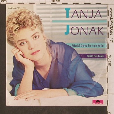 Jonak,Tanja: Wieviel Sterne hat eine Nacht, Polydor (885 283-1), D, 1988 Typ: 7" Best.-Nr.: T5715 Preis: 40,00 Euro