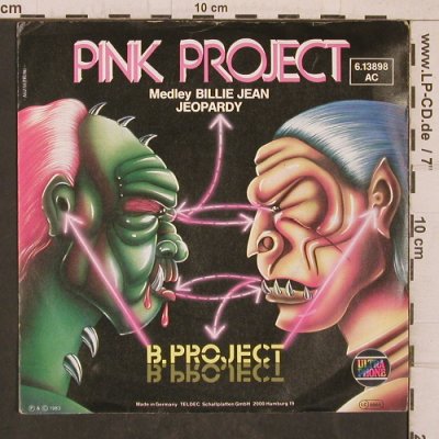 Pink Project: Medley Billie Jean Jeopardy, Ultraphone(6.13898 AC), D, 1983 - 7inch - T5748 - 4,00 Euro