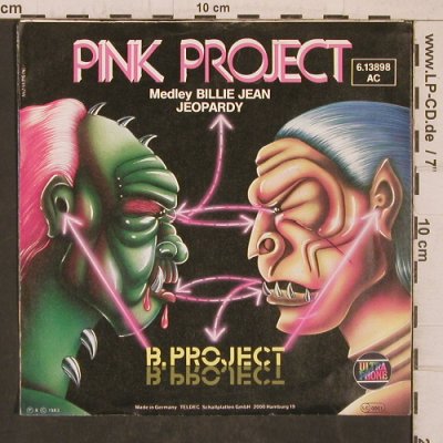 Pink Project: Medley Billie Jean Jeopardy, Ultraphone(6.13898 AC), D, 1983 - 7inch - T5748 - 4,00 Euro