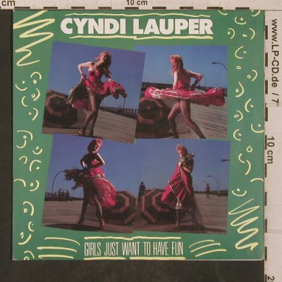 Lauper,Cyndi: Girls just want to have fun, -Cover, CBS(A 3943), NL, 1983 - Cover - T5770 - 1,50 Euro