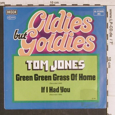 Jones,Tom: Green Green Grass Of Home, Decca (6.11165 AC), D Typ: 7" Best.-Nr.: T5788 Preis: 3,00 Euro