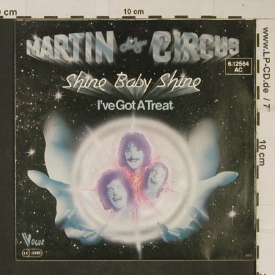 Circus,Martin: Shine Baby Shine, Vogue(6.12564 AC), D, 1979 - 7inch - T641 - 2,50 Euro