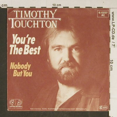 Touchton,Timothy: You're the Best/Nobody but you, Jupiter(6.13237 AC), D,m-/vg+,  - 7inch - T694 - 3,00 Euro