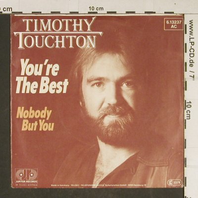 Touchton,Timothy: You're the Best/Nobody but you, Jupiter(6.13237 AC), D,m-/vg+,  - 7inch - T694 - 3,00 Euro