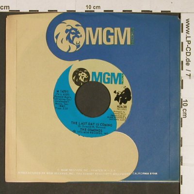 Osmonds: The Proud One, FLC, MGM(M 14791), US, 1975 - 7inch - T962 - 2,50 Euro